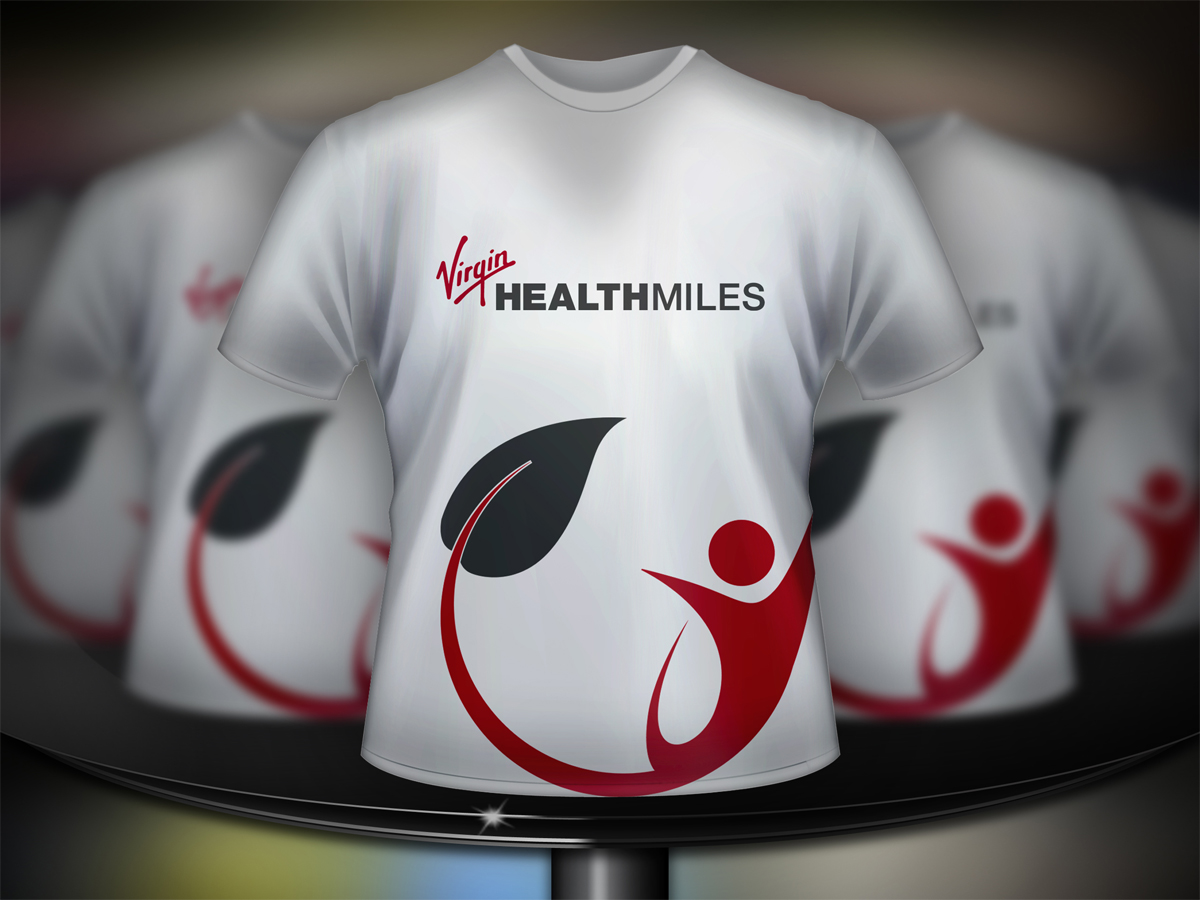 T-shirt Design by sofyanhadi for Virgin HealthMiles | Design #1051605