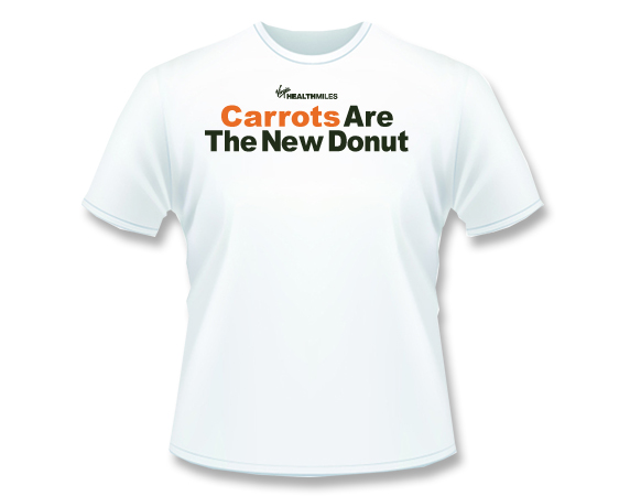 T-shirt Design by Dennis Jackson for Virgin HealthMiles | Design #1061571