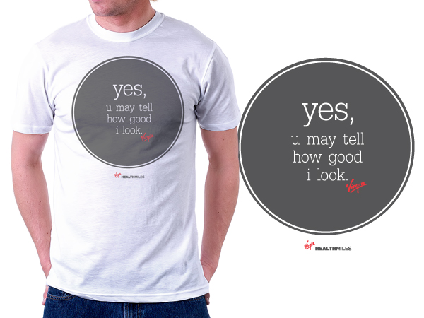T-shirt Design by BraderJ for Virgin HealthMiles | Design #1078540