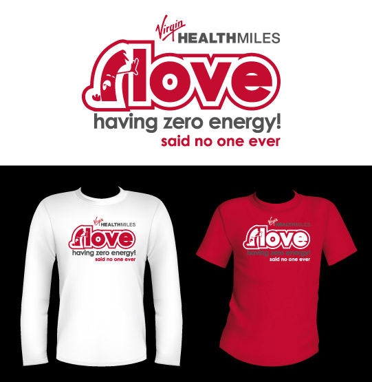 T-shirt Design by kresh for Virgin HealthMiles | Design #1066064