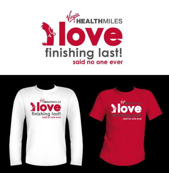 T-shirt Design by kresh for Virgin HealthMiles | Design #1066065