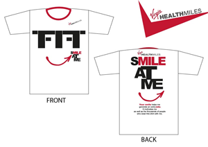 T-shirt Design by ~idiaz~ for Virgin HealthMiles | Design: #1042905