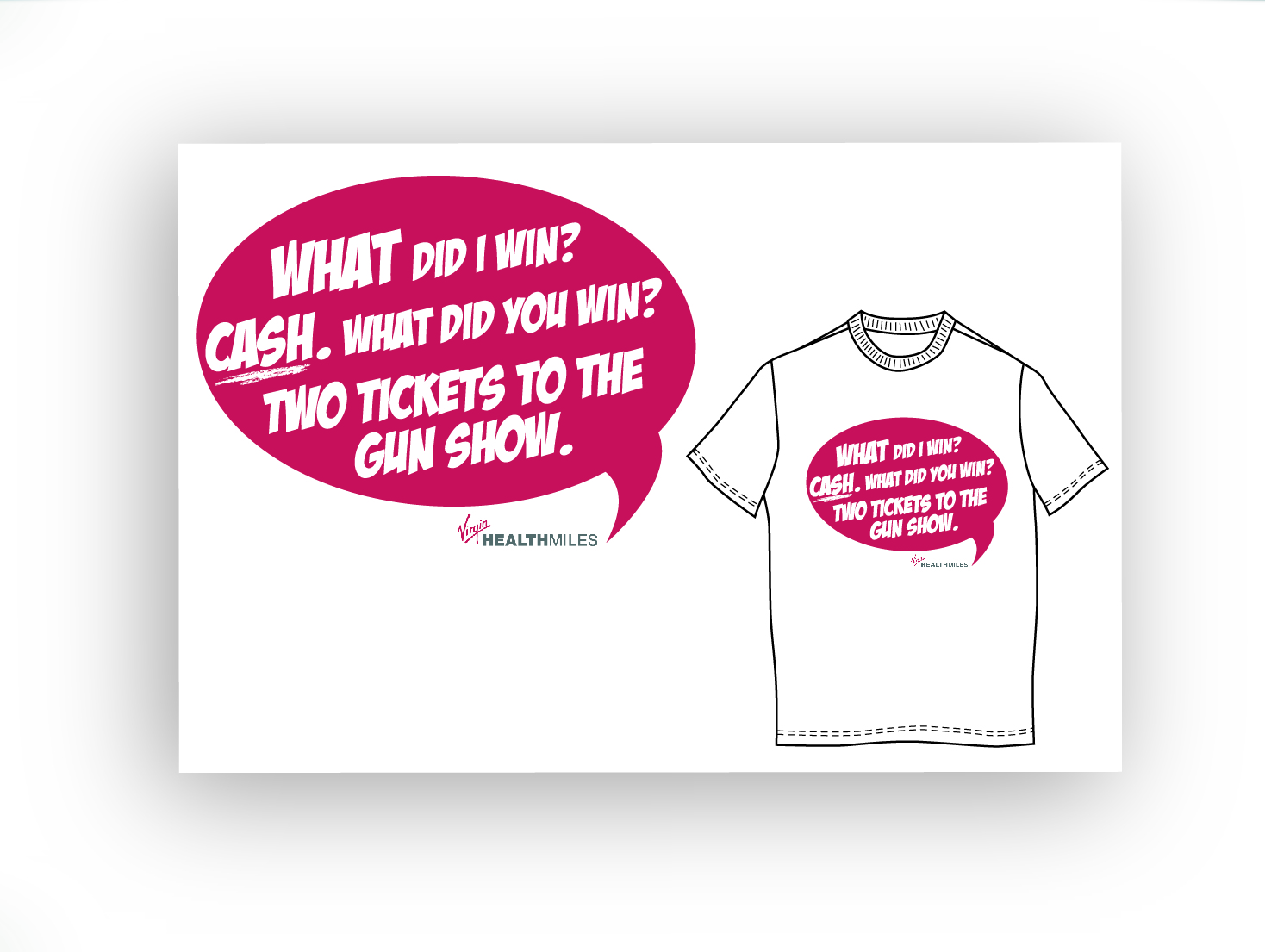 Design de T-shirt par DAStudioDesigns pour Virgin HealthMiles | Design #1061299