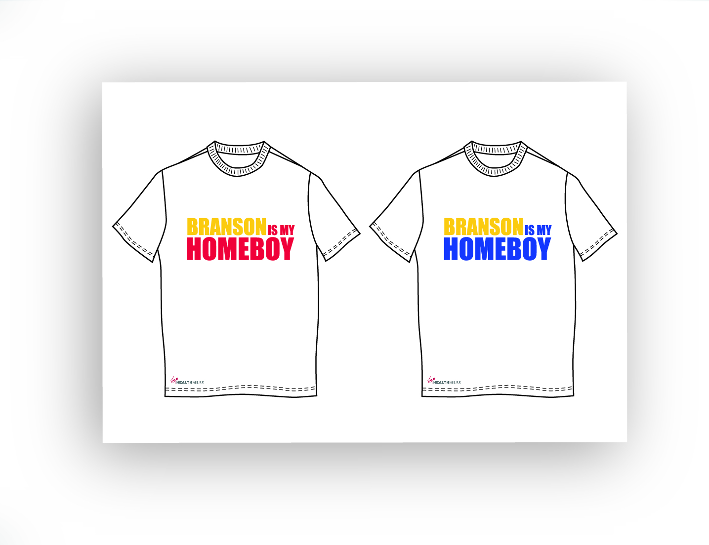 Diseño de Camiseta por DAStudioDesigns para Virgin HealthMiles | Diseño #1061627
