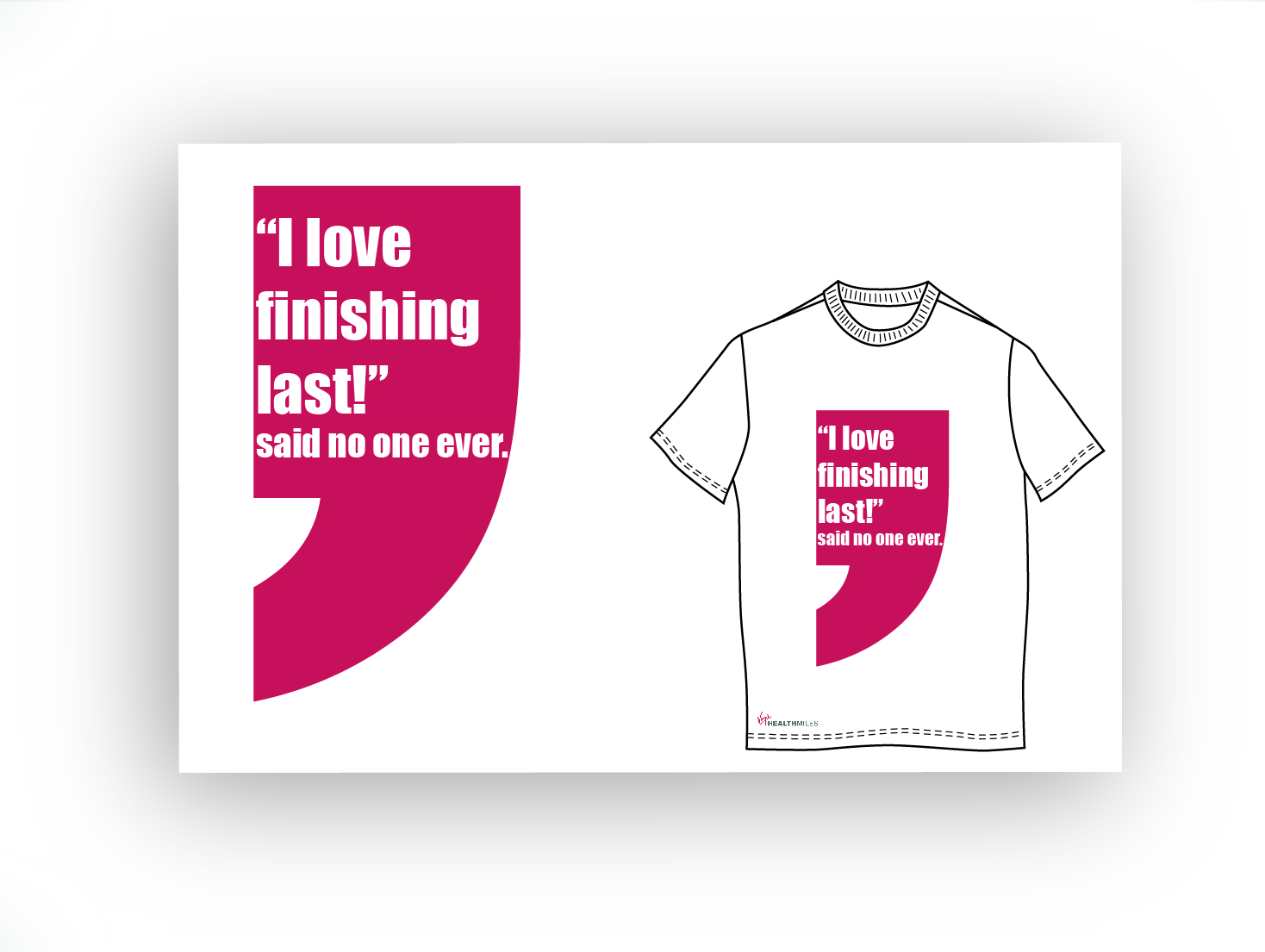 T-shirt Design by DAStudioDesigns for Virgin HealthMiles | Design #1067260