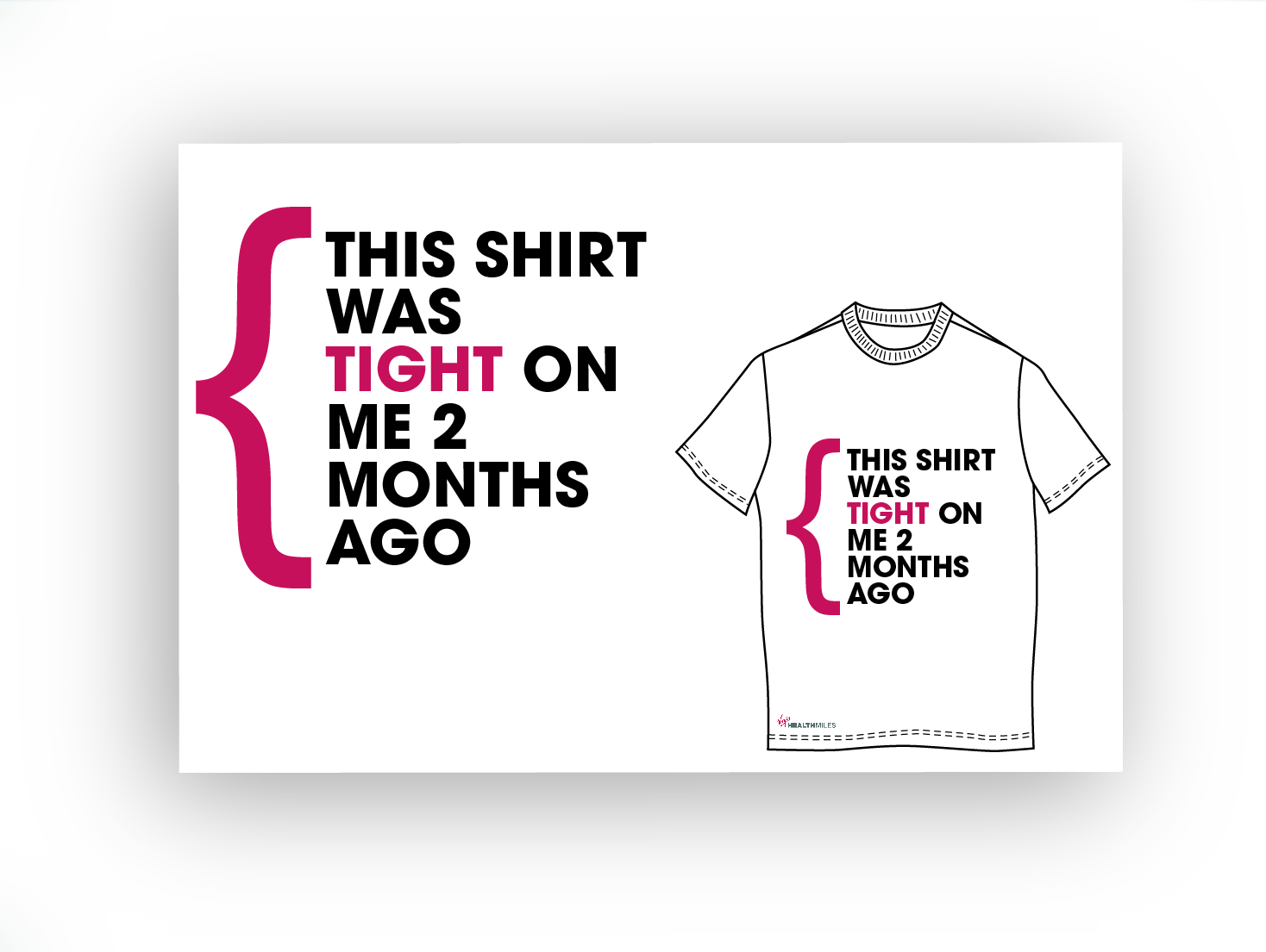 T-shirt Design by DAStudioDesigns for Virgin HealthMiles | Design #1067367