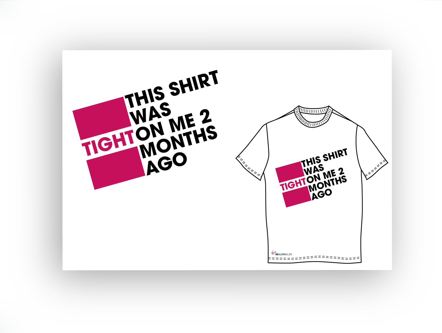 T-shirt Design by DAStudioDesigns for Virgin HealthMiles | Design #1067371