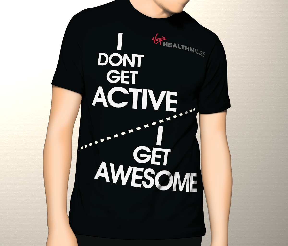 Design de T-shirt par Graphicsbox pour Virgin HealthMiles | Design #1072058