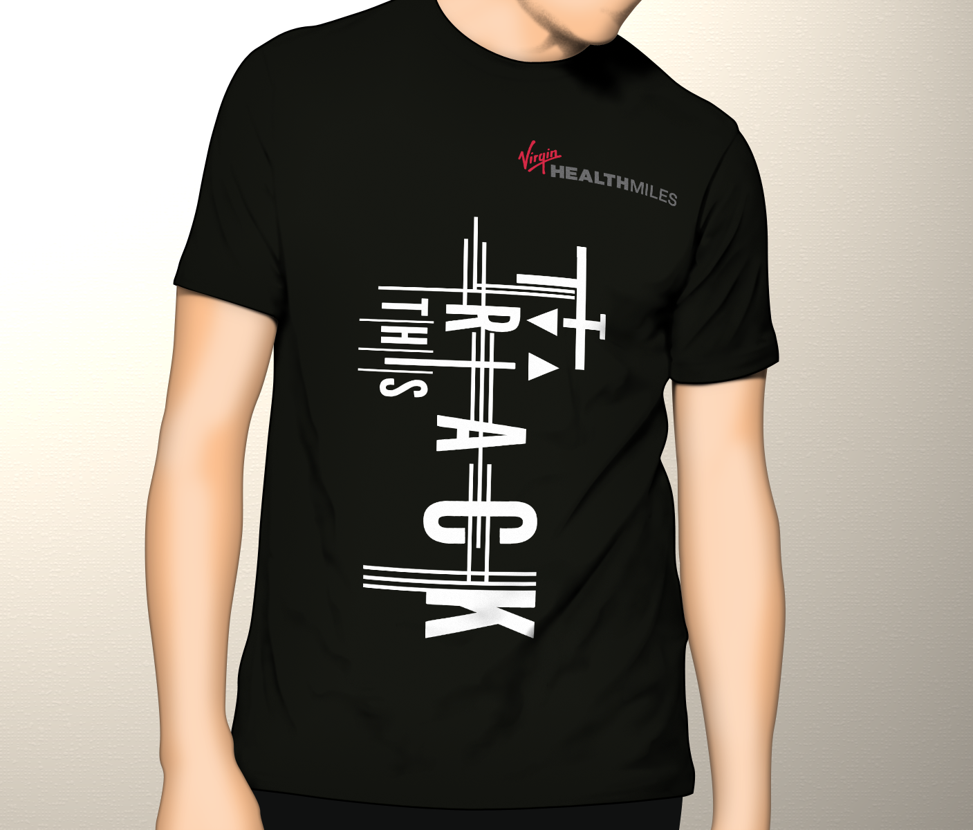 Design de T-shirt par Graphicsbox pour Virgin HealthMiles | Design #1077507
