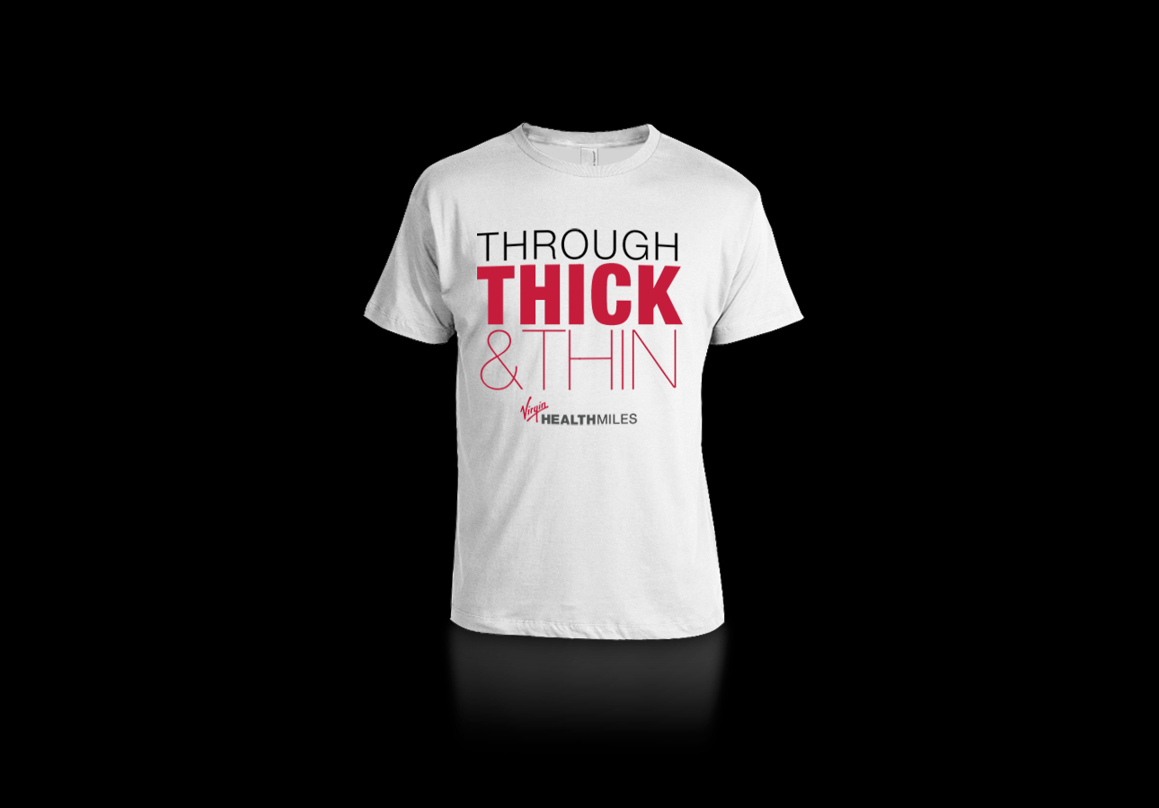Diseño de Camiseta por RWDS para Virgin HealthMiles | Diseño #1060665