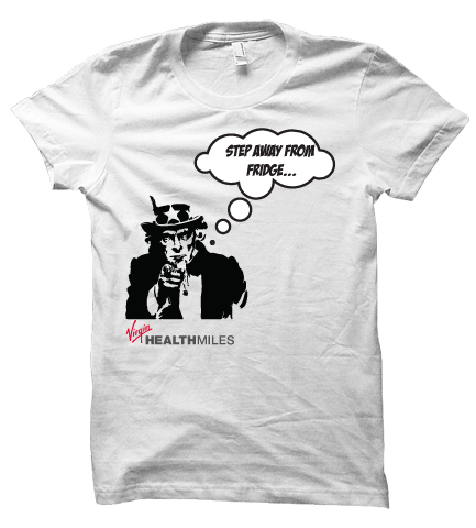 T-shirt Design by mahdi for Virgin HealthMiles | Design #1077223