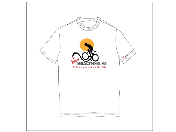 T-shirt Design by KSouza for Virgin HealthMiles | Design #1053886