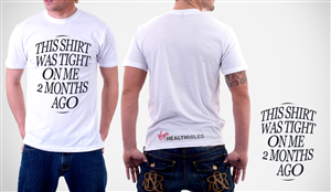 T-shirt Design by Creative Juice for Virgin HealthMiles | Design: #1062402