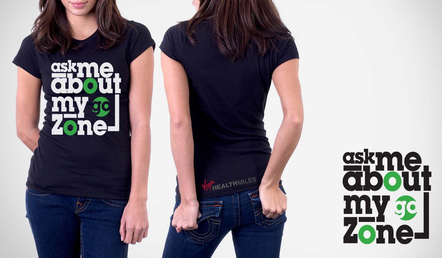 T-shirt Design by Creative Juice for Virgin HealthMiles | Design #1062407