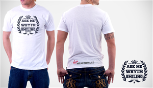 T-shirt Design by Creative Juice for Virgin HealthMiles | Design: #1062428