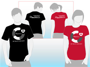 T-shirt Design by roddy_fwc for Virgin HealthMiles | Design: #1040061