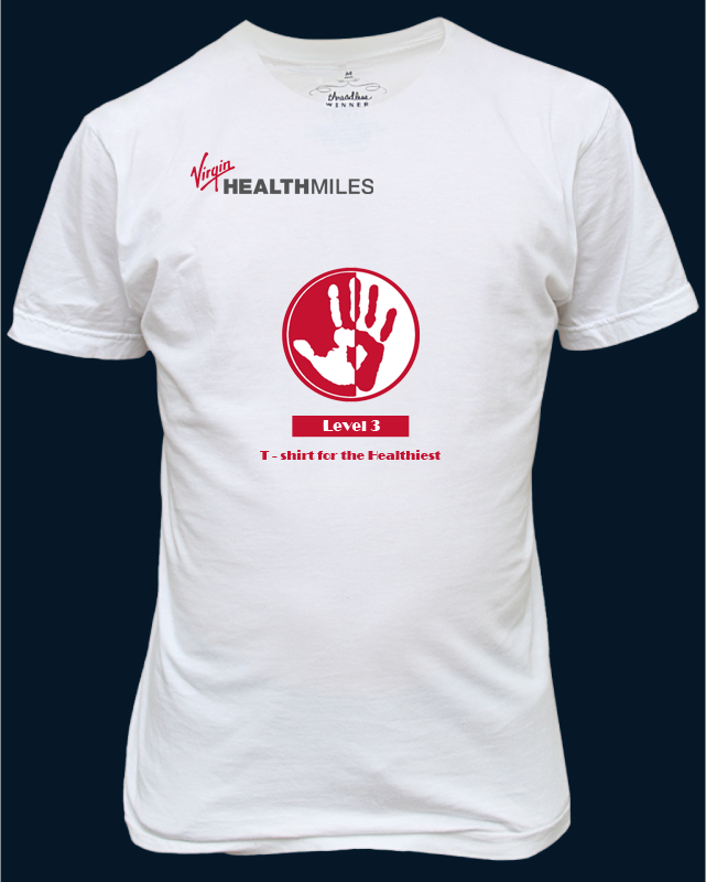 T-shirt Design by Anyl Thapa for Virgin HealthMiles | Design #1049366