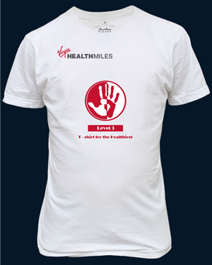 T-shirt Design by Anyl Thapa for Virgin HealthMiles | Design: #1049366
