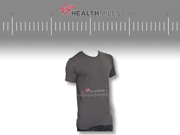 T-shirt Design by Adomas for Virgin HealthMiles | Design #1054793
