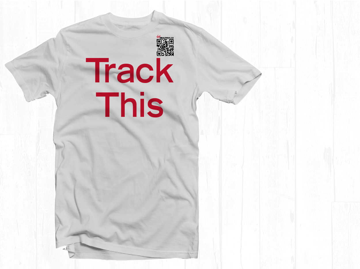 T-shirt Design by SHIRT-ART CO. for Virgin HealthMiles | Design #1066467