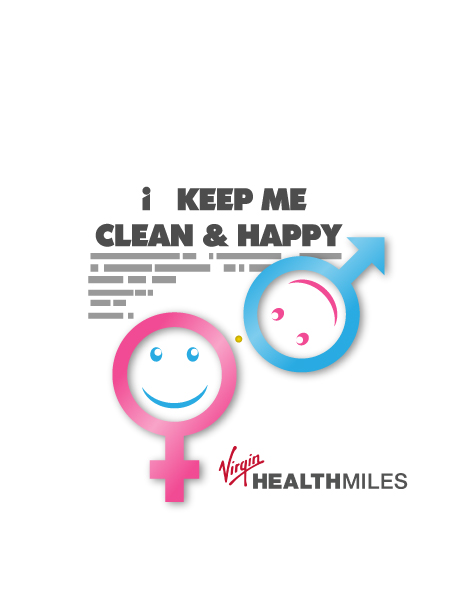 T-shirt Design by Mary Papakati for Virgin HealthMiles | Design #1041053
