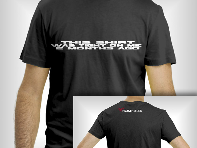 T-Shirt-Design von tgp für Virgin HealthMiles | Design #1081257