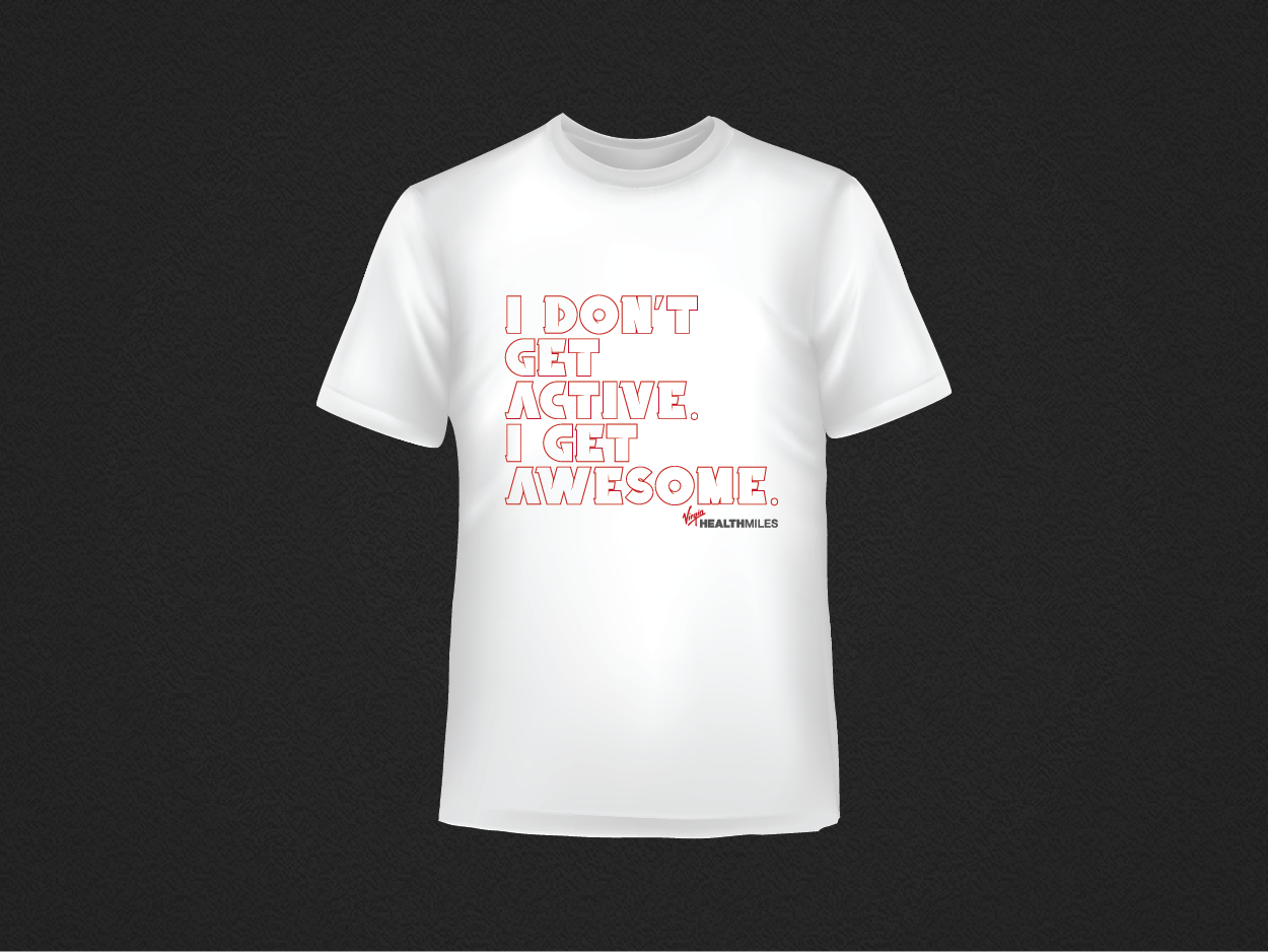 Design de T-shirt par workflow pour Virgin HealthMiles | Design #1074418