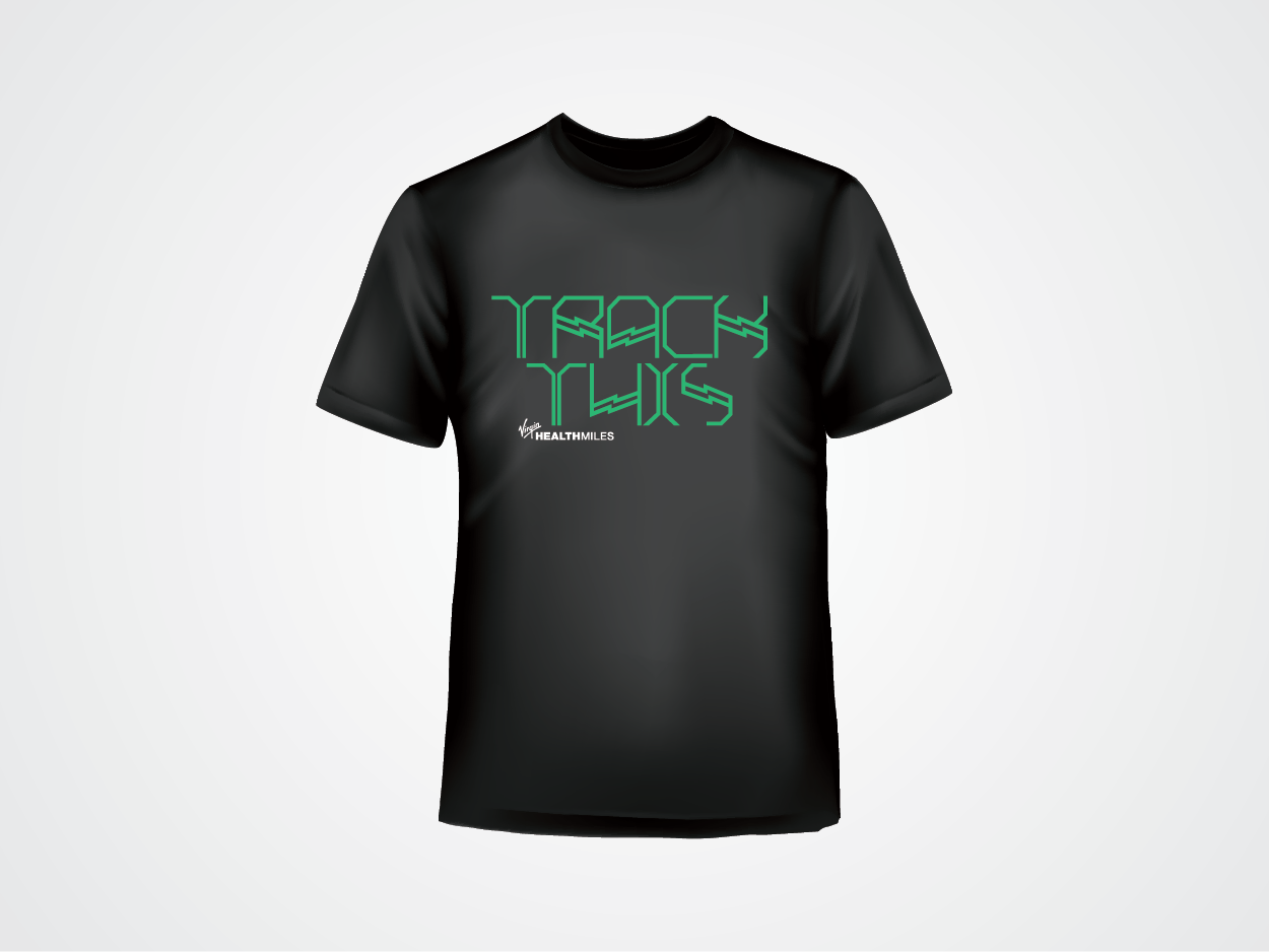 T-shirt Design by workflow for Virgin HealthMiles | Design #1074422