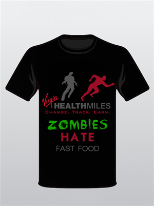 Diseño de Camiseta por Slick Rick Media para Virgin HealthMiles | Diseño: #1040989