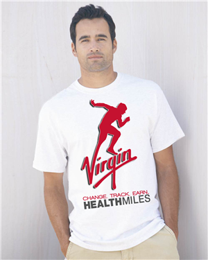 Diseño de Camiseta por Slick Rick Media para Virgin HealthMiles | Diseño: #1064750