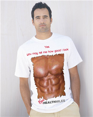 T-shirt Design by Slick Rick Media for Virgin HealthMiles | Design: #1065941