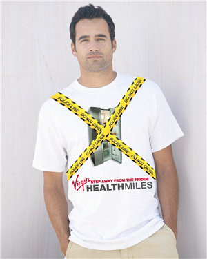 T-shirt Design by Slick Rick Media for Virgin HealthMiles | Design: #1066317