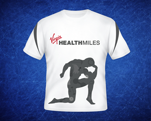 Design de T-shirt par MasterDesign pour Virgin HealthMiles | Design : #1041898