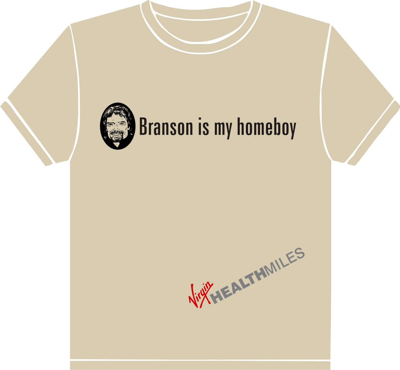 Design de T-shirt par YourCustomDesigner pour Virgin HealthMiles | Design #1082227