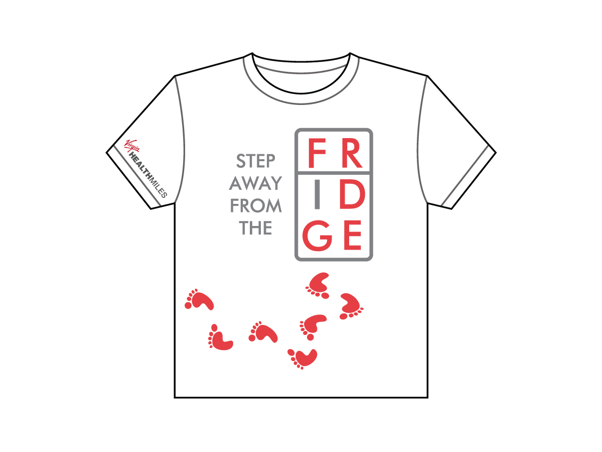 T-shirt Design by Roy for Virgin HealthMiles | Design #1066096