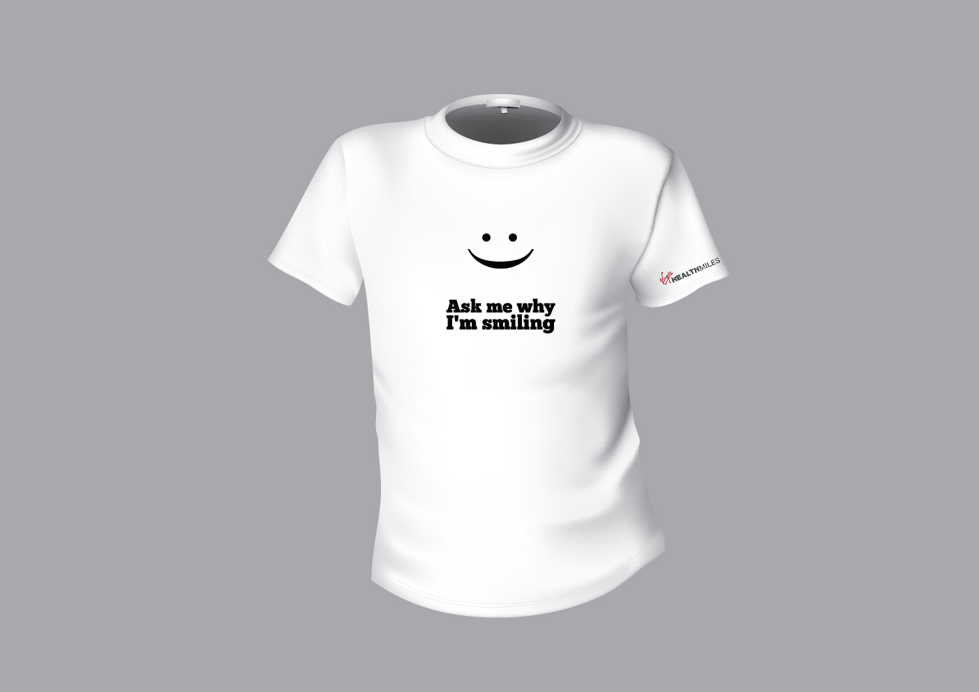Diseño de Camiseta por purpur para Virgin HealthMiles | Diseño #1074770