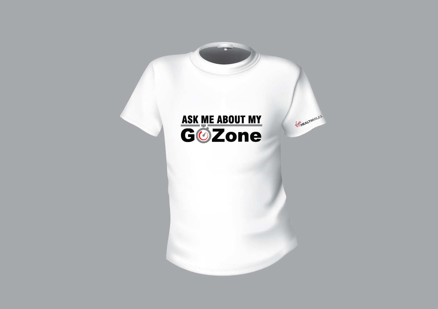 T-shirt Design by purpur for Virgin HealthMiles | Design #1074781