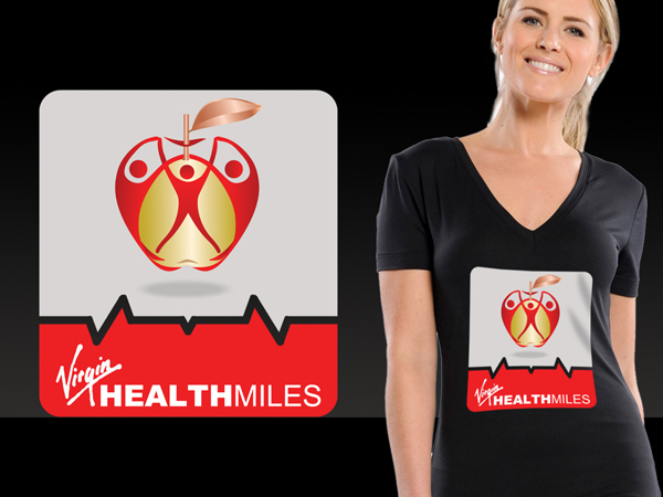 Diseño de Camiseta por COLORS MEDIA para Virgin HealthMiles | Diseño #1046886
