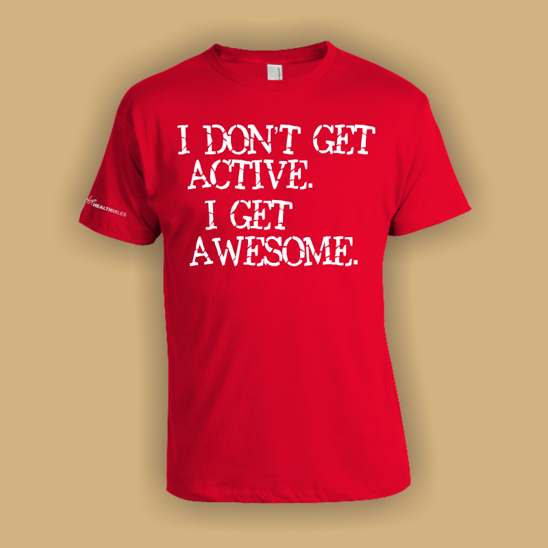 T-shirt Design by Vicky Latorre for Virgin HealthMiles | Design #1060385