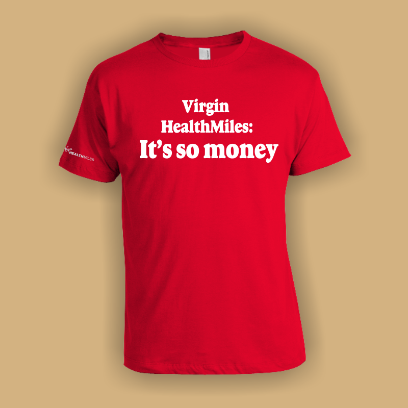 T-shirt Design by Vicky Latorre for Virgin HealthMiles | Design #1061652