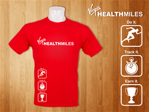 T-shirt Design by onamel for Virgin HealthMiles | Design: #1046791