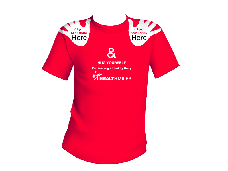 T-shirt Design by JY for Virgin HealthMiles | Design #1049176