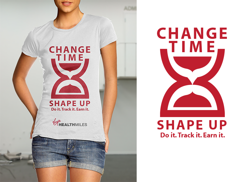 Design de T-shirt par Skwagor pour Virgin HealthMiles | Design #1060308
