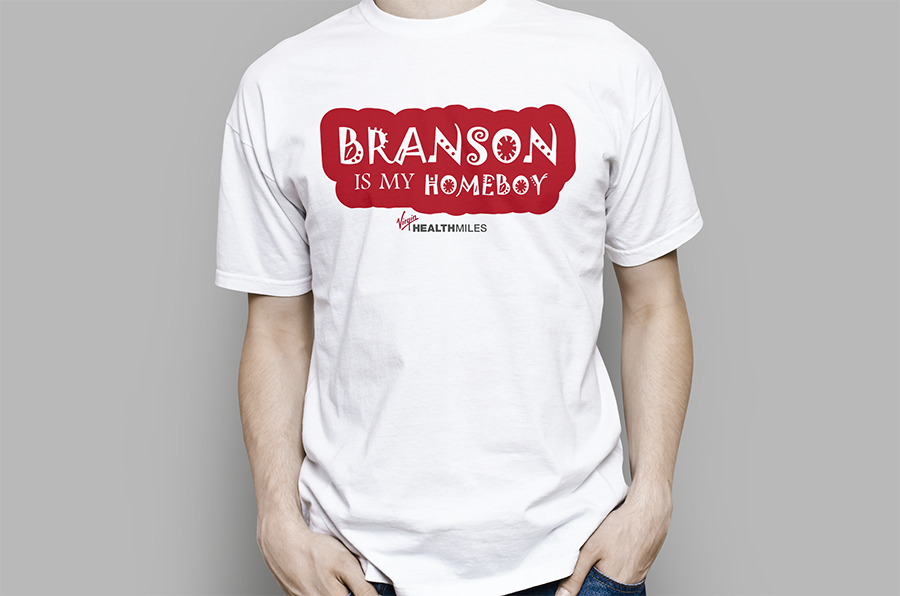T-shirt Design by Skwagor for Virgin HealthMiles | Design #1075400