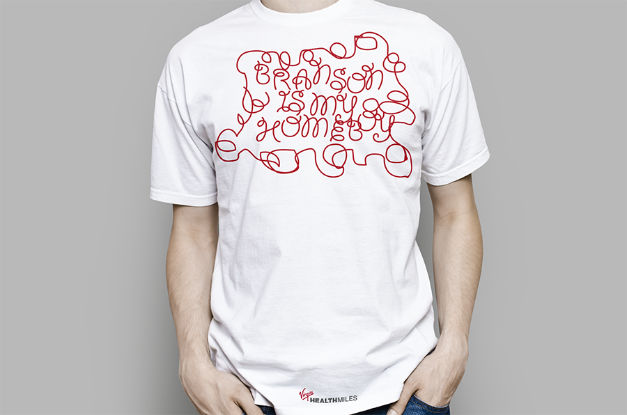 T-shirt Design by Skwagor for Virgin HealthMiles | Design #1075865