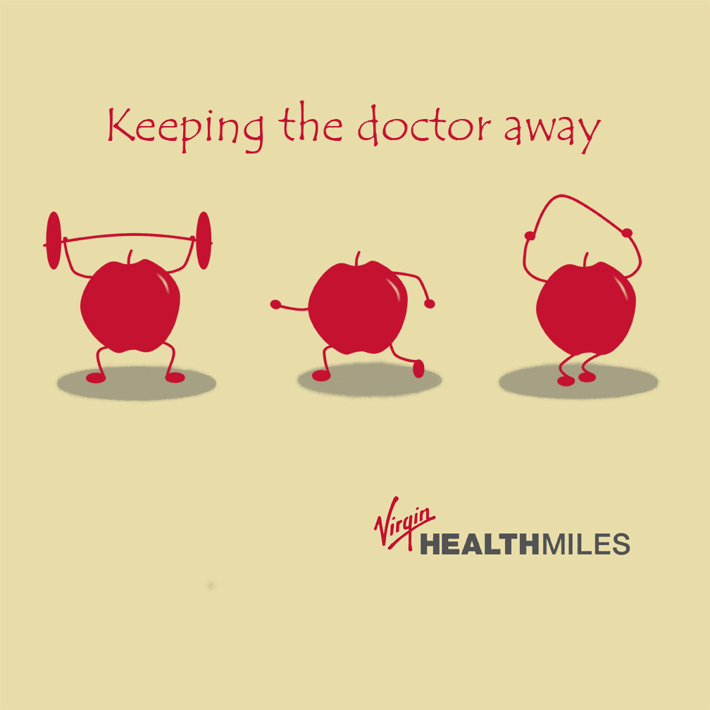 T-shirt Design by Neel for Virgin HealthMiles | Design #1060227