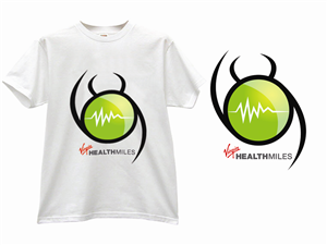 Diseño de Camiseta por idesignmadness para Virgin HealthMiles | Diseño: #1074531