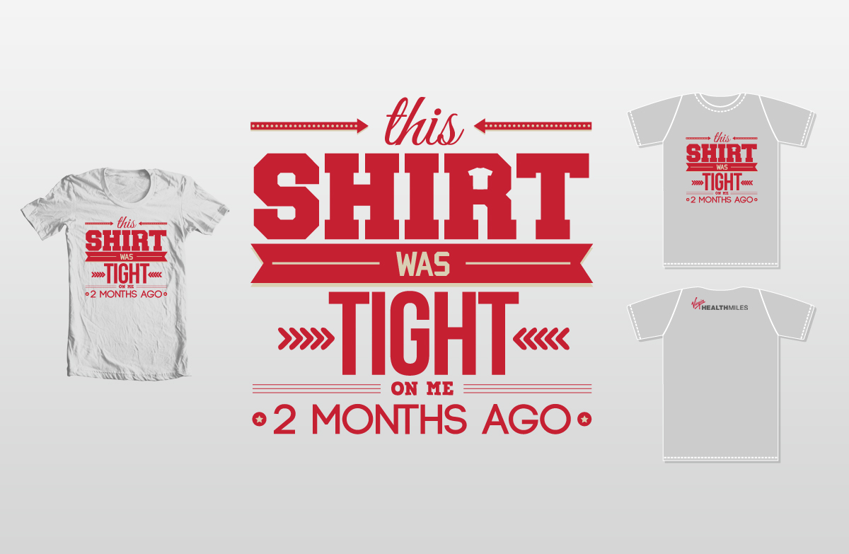 T-shirt Design by gulduk for Virgin HealthMiles | Design #1072555