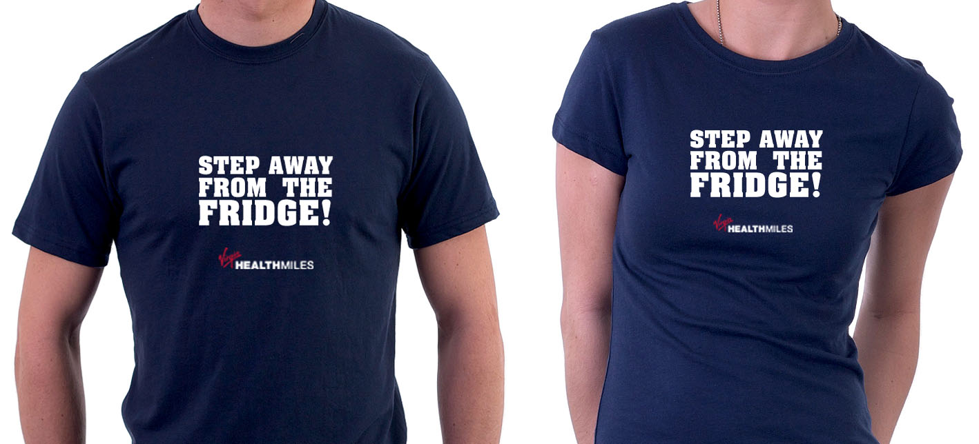 T-Shirt-Design von The Design Cup für Virgin HealthMiles | Design #1081326