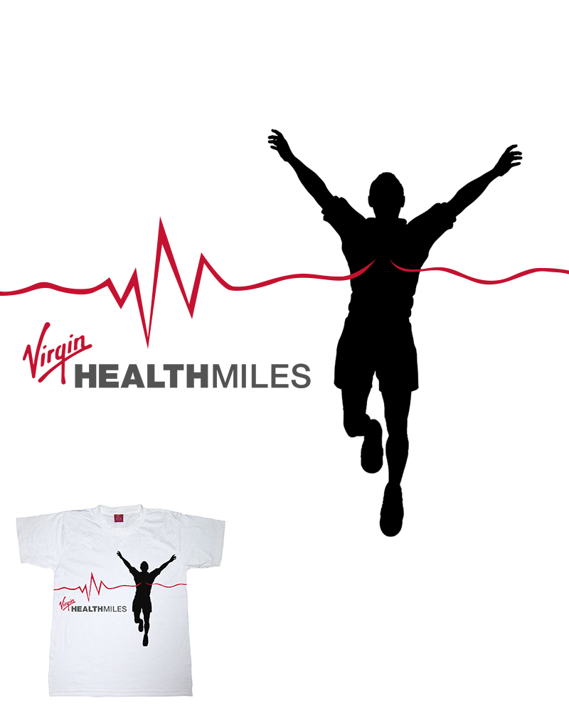 Design de T-shirt par x2pher pour Virgin HealthMiles | Design #1041452